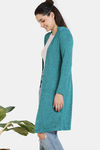 Zivame Light Jaspe Knit Poly Shrug - Alexandrite — thumbnail 3