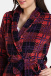 Zivame Fancy Fur Knit Poly Robe - Rhododendron — thumbnail 5