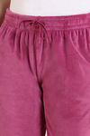 Zivame Plush Velour Knit Poly Winterwear Bottom - Malaga — thumbnail 5