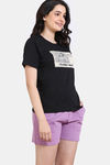 Zivame Disney Knit Cotton Loungewear Set - Valerian — thumbnail 3