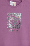 Zivame Girls Disney Knit Cotton Loungewear Set - Anthracite — thumbnail 3
