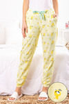 Zivame Crazy Farm Knit Cotton Pyjama - Yellow — thumbnail 1