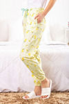 Zivame Crazy Farm Knit Cotton Pyjama - Yellow — thumbnail 2