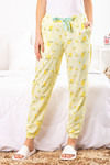 Zivame Crazy Farm Knit Cotton Pyjama - Yellow — thumbnail 6