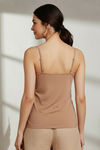 Zivame Knit Cotton Camisole - Roebuck — thumbnail 3