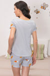 Zivame x Disney Winnie The Pooh Cotton Shorts Set - Grey N Print — thumbnail 3