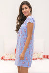 Zivame x Disney Winnie The Pooh Knit Cotton Short Length Nightdress - Lavender — thumbnail 2