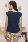 Zivame x Disney Winnie The Pooh Knit Cotton Shorts Set - White N Print — thumbnail 3