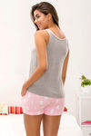 Zivame x Disney Winnie The Pooh Knit Cotton Shorts Set - Pink N Print — thumbnail 3