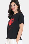 Zivame Star Wars Knit Cotton Loungewear Top - Anthracite — thumbnail 3