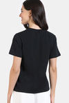 Zivame Star Wars Knit Cotton Loungewear Top - Anthracite — thumbnail 4