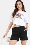Zivame Star Wars Knit Cotton Loungewear Set - Anthracite — thumbnail 1