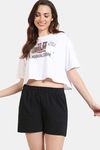 Zivame Star Wars Knit Cotton Loungewear Set - Anthracite — thumbnail 2