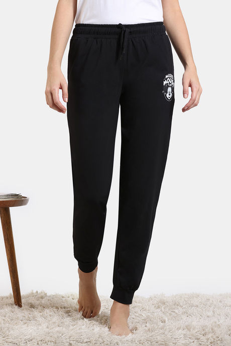 Zivame Disney Knit Cotton Lifewear Bottom - Anthracite — image 2