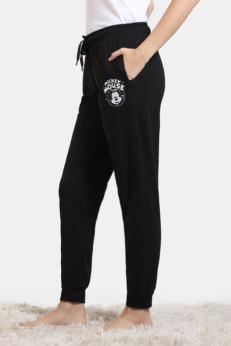 Zivame Disney Knit Cotton Lifewear Bottom - Anthracite — image 3