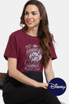 Zivame Disney Knit Cotton Loungewear Top - Anthracite — thumbnail 1