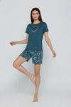 Zivame Knit Cotton Short Set - Dragonfly — thumbnail 2