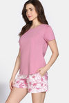 Zivame Knit Cotton Shorts Set - Polignac — thumbnail 3