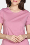 Zivame Knit Cotton Shorts Set - Polignac — thumbnail 5
