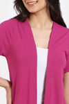 Zivame 2 Mile Fashion Knit Poly Shrug - Vivacious — thumbnail 5