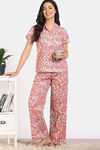 Zivame 2 Mile Fashion Woven Pyjama Set - Peony — thumbnail 2