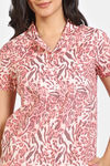 Zivame 2 Mile Fashion Woven Pyjama Set - Peony — thumbnail 6