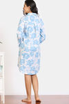 Zivame 2 Mile Fashion Woven Knee Length Loungewear Dress - Marshmallow — thumbnail 5
