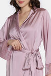 Zivame Bridal Woven Robes - Elderberry — thumbnail 7