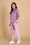 Zivame Velour Loungewear Set - Polignac — thumbnail 2