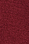 Zivame Winter Plum Sherpa Sweatshirt - Pomegeranate — thumbnail 7