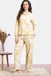 Zivame 2 Mile Fashion Knit Cotton Loungewear Set - Soybean — thumbnail 2