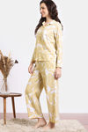 Zivame 2 Mile Fashion Knit Cotton Loungewear Set - Soybean — thumbnail 3