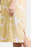 Zivame Vividity Knit Cotton Mid Length Nightdress - Soybean — thumbnail 7