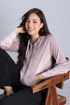 Zivame Knit Poly Velour Jacket - Fawn — thumbnail 4