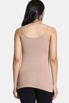 Zivame Knit Poly Thermal Spaghetti Top - Roebuck — thumbnail 3