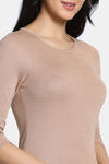 Zivame Knit Poly Thermal Top - Roebuck — thumbnail 5