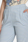 Zivame Farm Lore Knit Cotton Pyjama Set - Beige — thumbnail 6