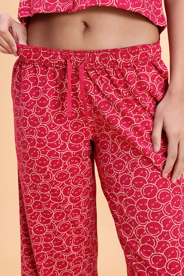 Zivame Smiley World Knit Cotton Lifewear Set - Jazzy — image 8