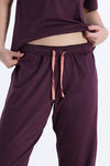 Zivame Garfield Knit Cotton Loungewear Set - Fig — thumbnail 8