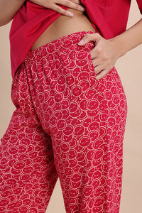 Zivame 2 Mile Fashion Knit Cotton Loungewear Set - Jazzy — thumbnail 8