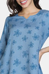 Zivame Woven Pyjama Set - Niagara — thumbnail 5