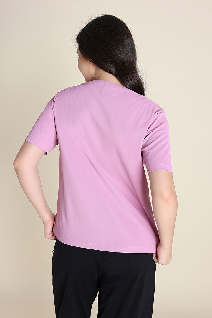Zivame Knit Poly Loungewear Top - Polignac — image 4