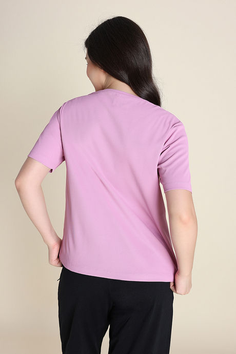 Zivame Knit Poly Loungewear Top - Polignac — image 4