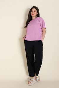 Zivame Knit Poly Loungewear Top - Polignac — thumbnail 5
