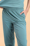 Zivame Knit Cotton Pyjama Set - Aquifer — thumbnail 6