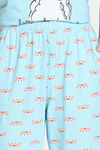 Zivame Farm Lore Knit Cotton Pyjama Set - Atomizer — thumbnail 6