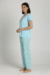 Zivame Knit Cotton Pyjama Set - Atomizer1 — thumbnail 2