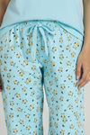 Zivame Knit Cotton Pyjama Set - Atomizer1 — thumbnail 7