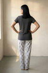 Zivame Knit Cotton Pyjama Set - Bright White — thumbnail 2
