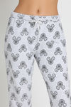 Zivame Knit Cotton Pyjama Set - Bright White — thumbnail 6